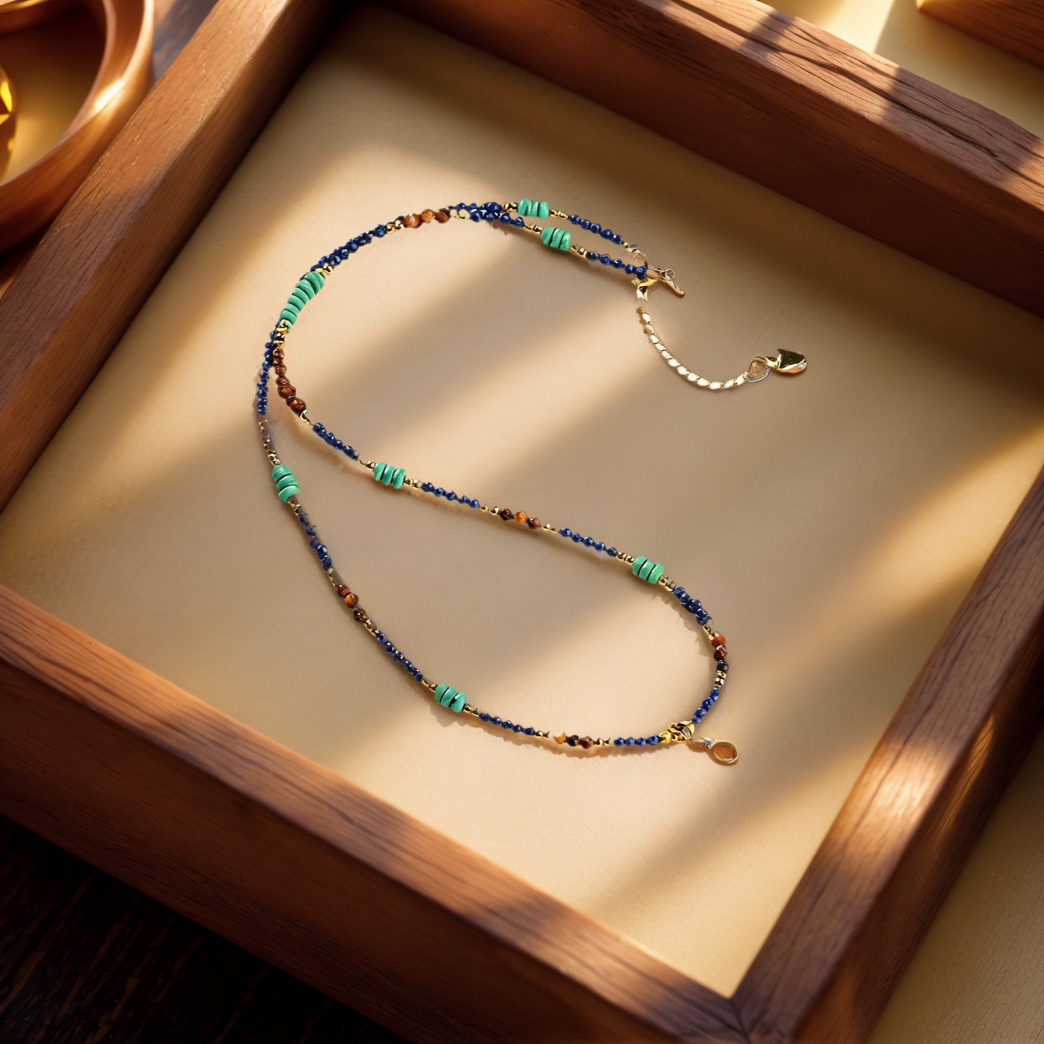 New Chinese-Style Adjustable Pendant Cord, Long — lifestyle view