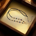 Handwoven Crystal Bead Universal Cord — lifestyle view