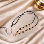 Handwoven Crystal Bead Universal Cord — lifestyle view