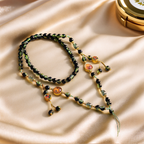 Faceted Crystal Bead Cord, 8mm — Style Two — lifestyle view