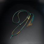Premium Handwoven Pendant Cord, Landscape Design — lifestyle view