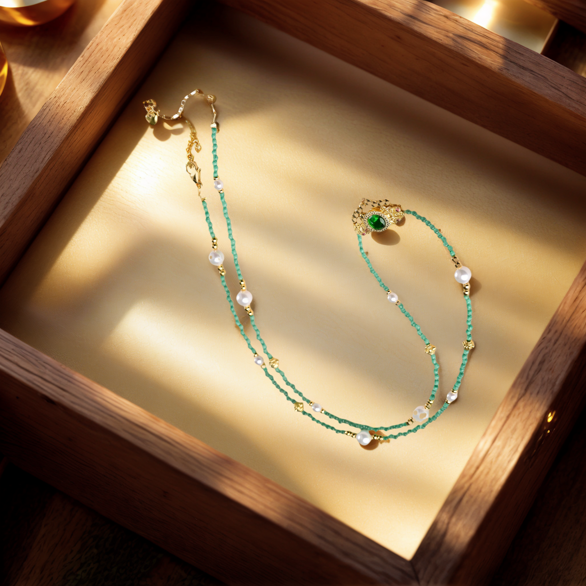 Minimalist Universal Pendant Cord — lifestyle view