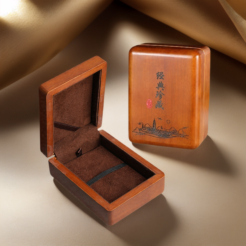 Classic Solid Wood Pendant Gift Box — No. 2 — view 5