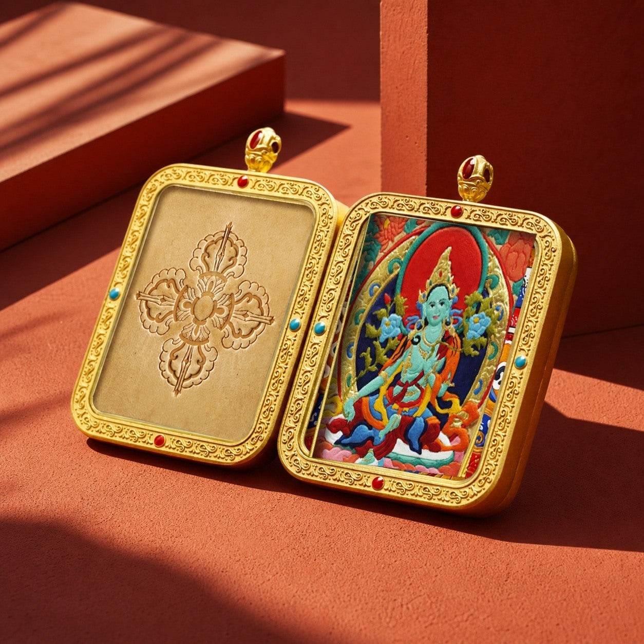 Eastern Luck Thangka pendant EL-PN-040 image 4 of 7