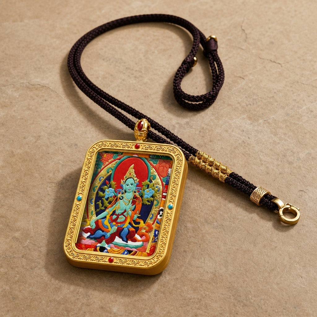 Eastern Luck Thangka pendant EL-PN-040 image 5 of 7