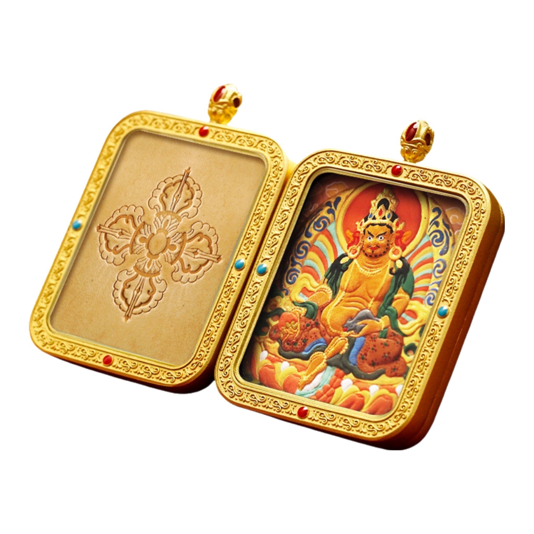 Eastern Luck Thangka pendant EL-PN-041 image 1 of 7
