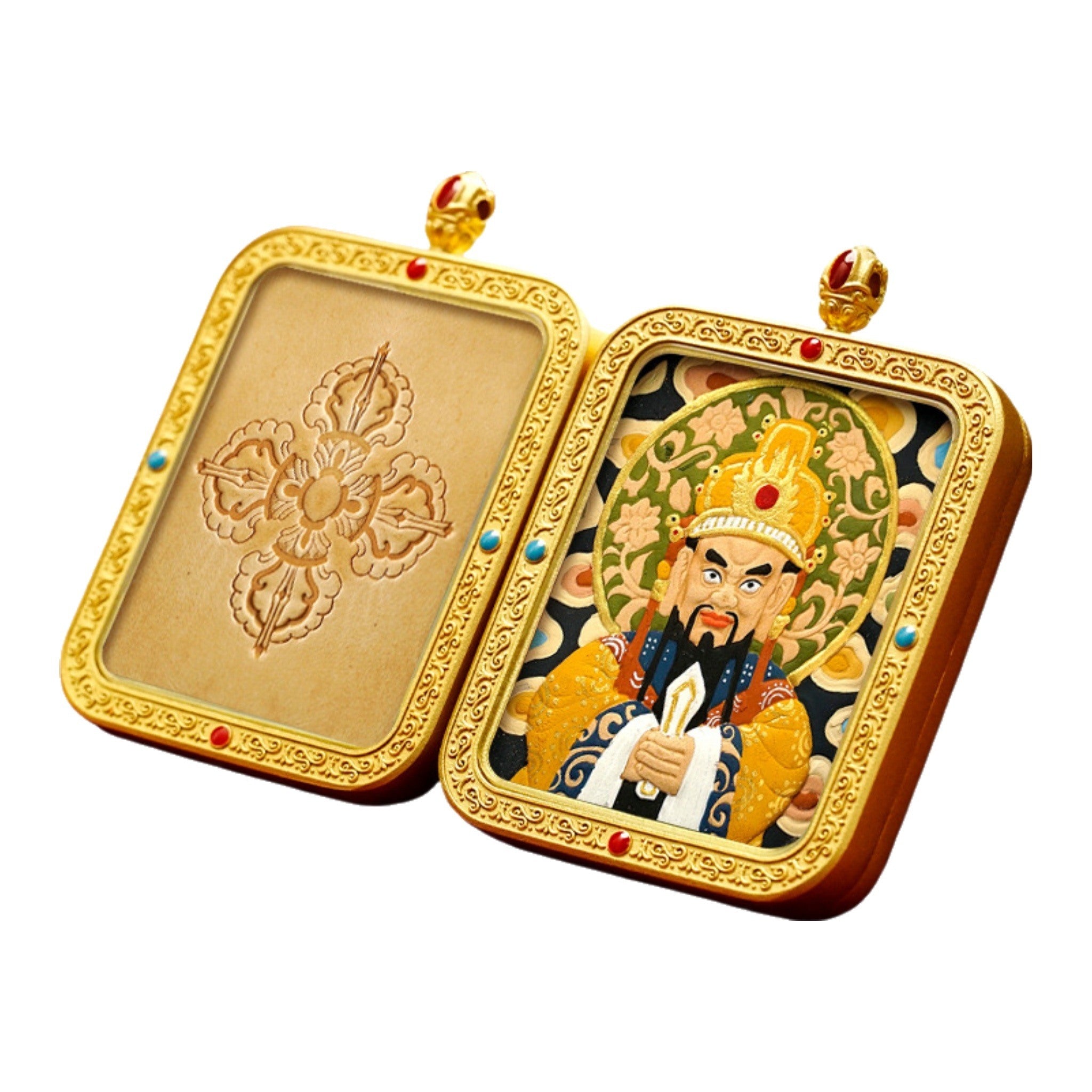 Eastern Luck Thangka pendant EL-PN-042 image 1 of 7