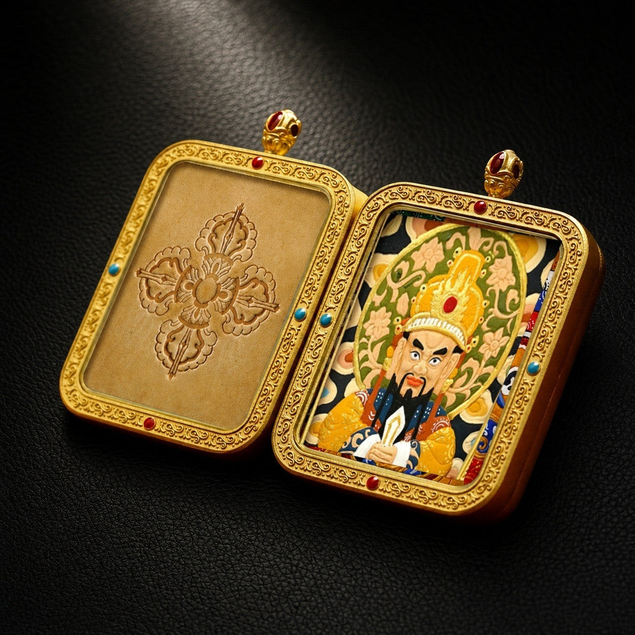 Eastern Luck Thangka pendant EL-PN-042 image 2 of 7