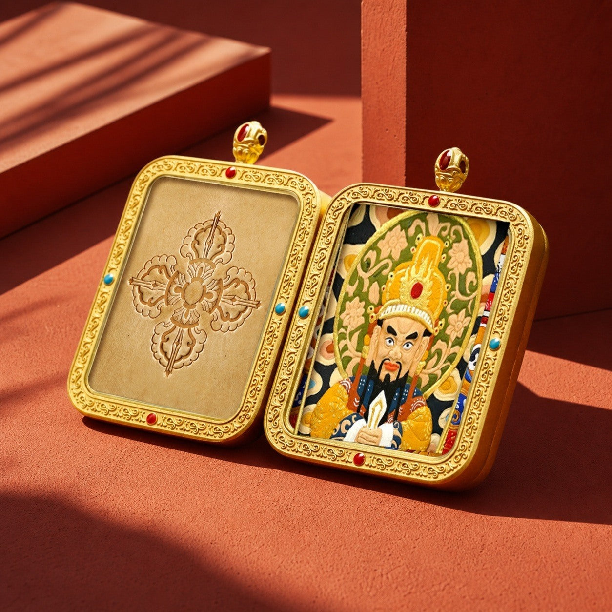 Eastern Luck Thangka pendant EL-PN-042 image 4 of 7