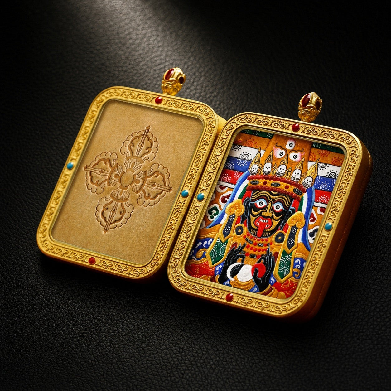 Eastern Luck Thangka pendant EL-PN-043 image 2 of 7