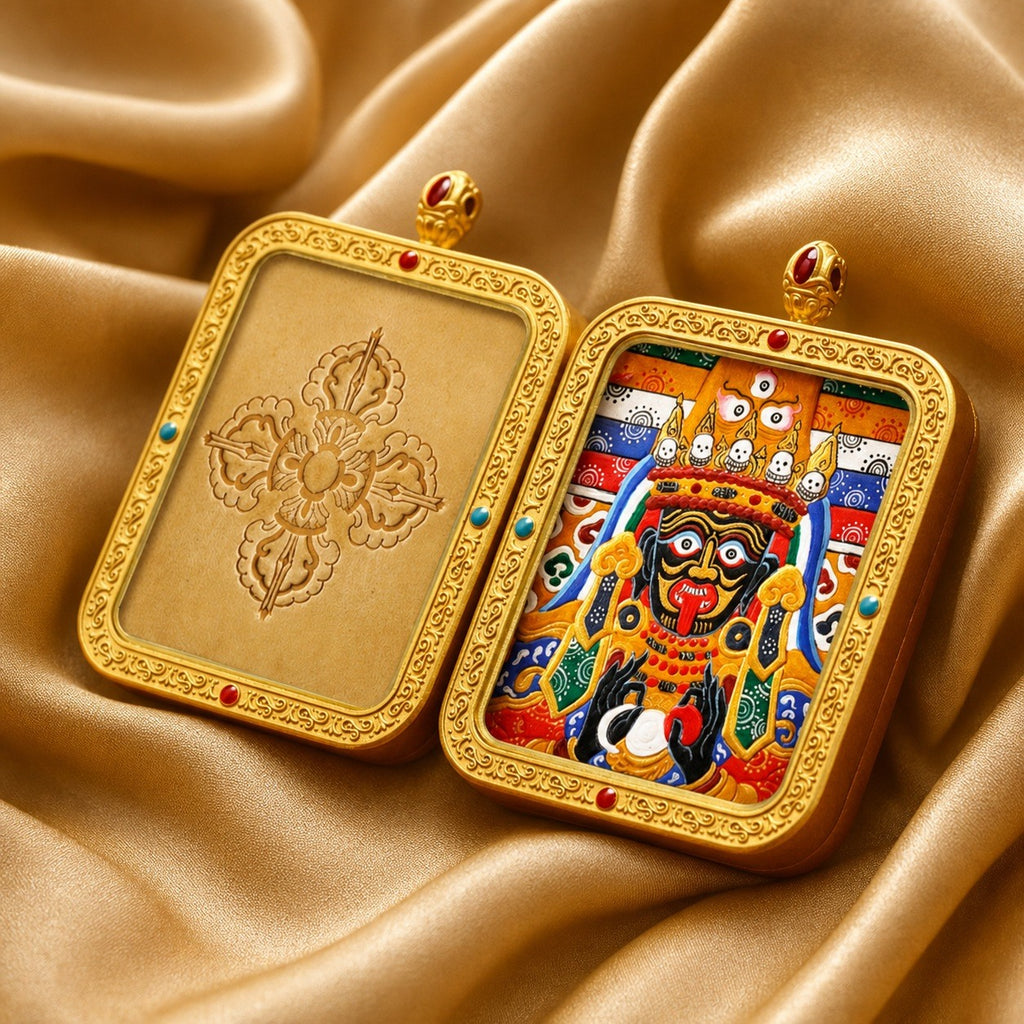 Eastern Luck Thangka pendant EL-PN-043 image 3 of 7