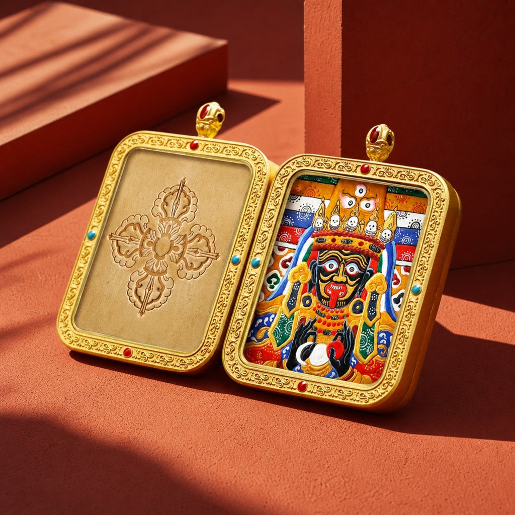Eastern Luck Thangka pendant EL-PN-043 image 4 of 7