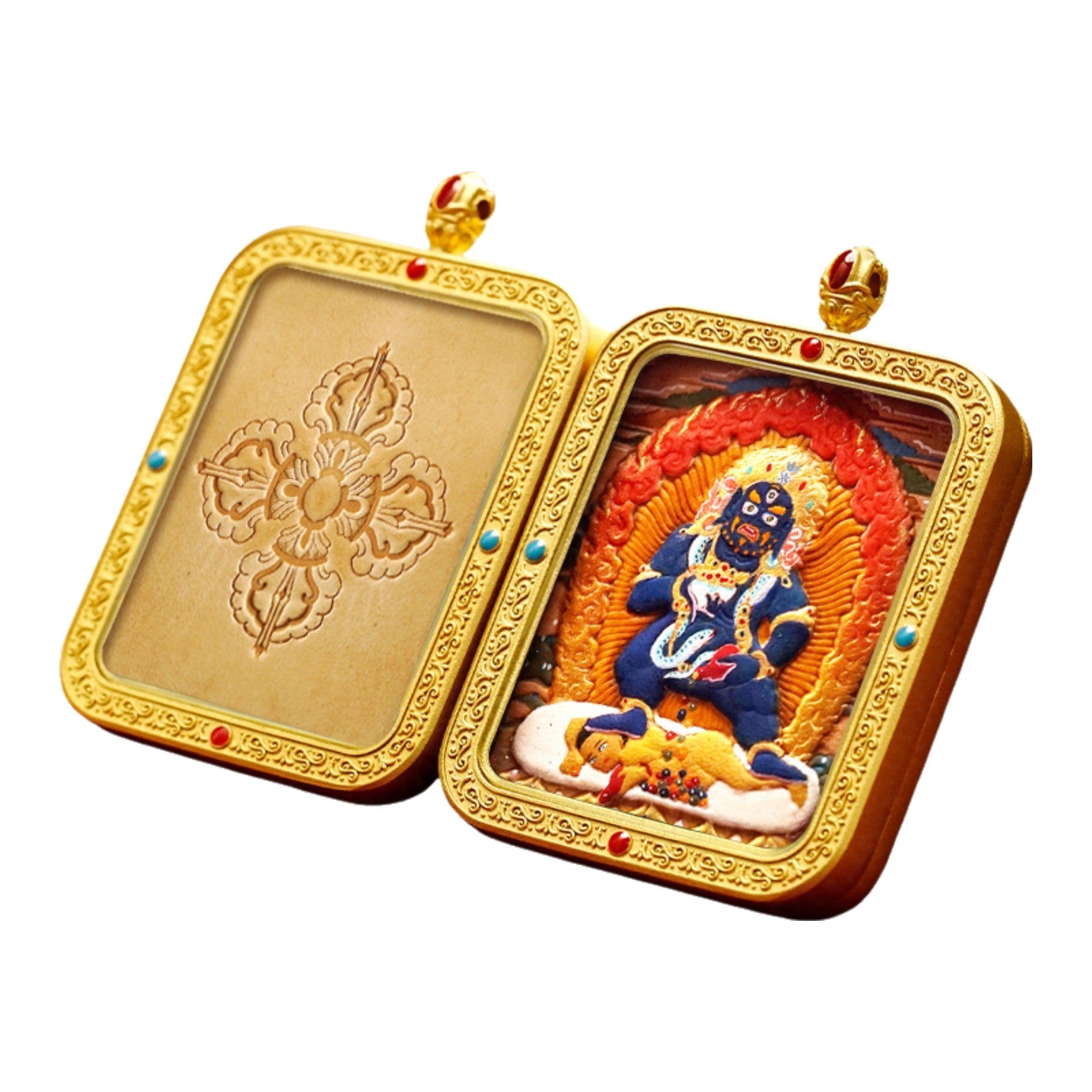 Eastern Luck Thangka pendant EL-PN-044 image 1 of 7