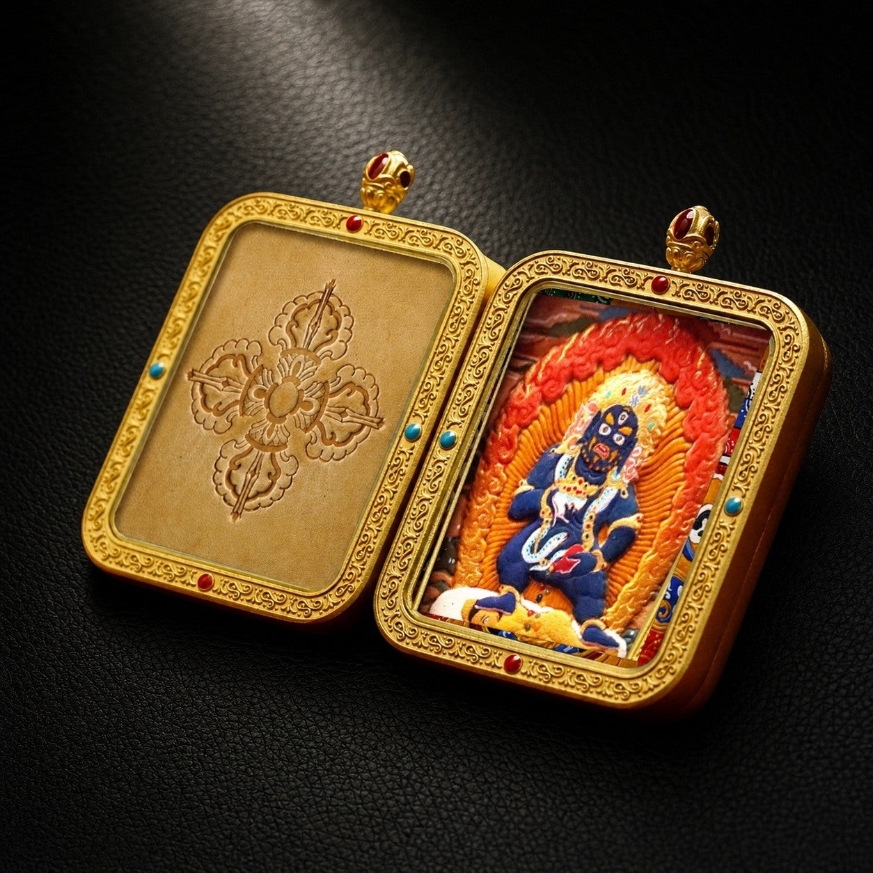 Eastern Luck Thangka pendant EL-PN-044 image 2 of 7