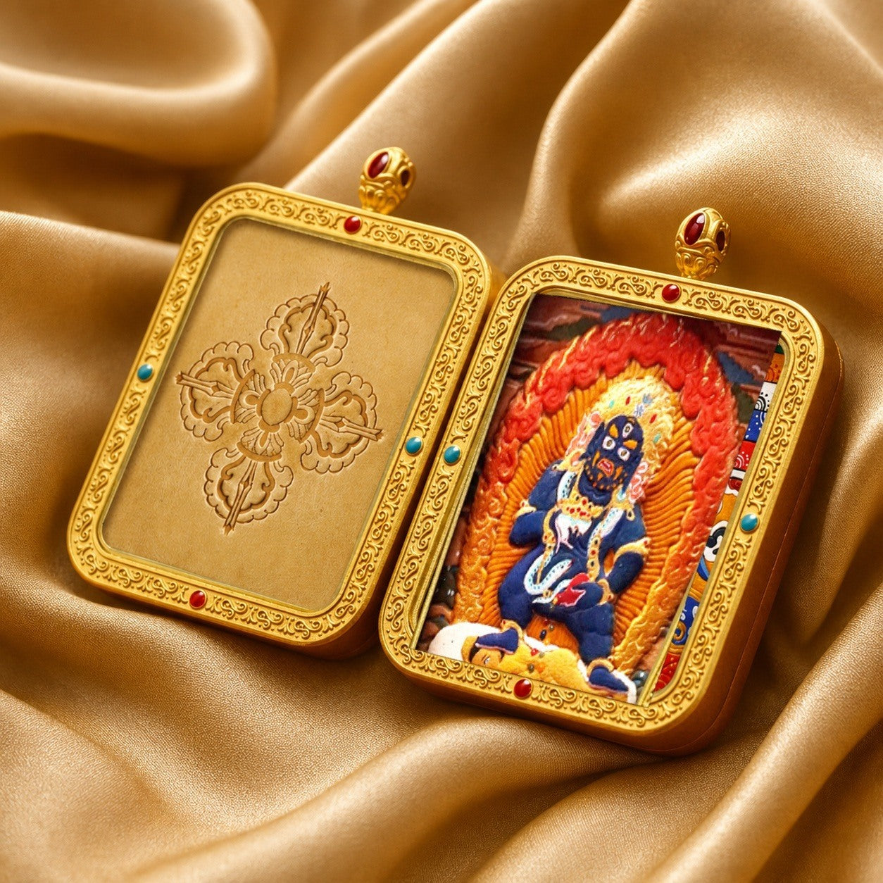 Eastern Luck Thangka pendant EL-PN-044 image 3 of 7