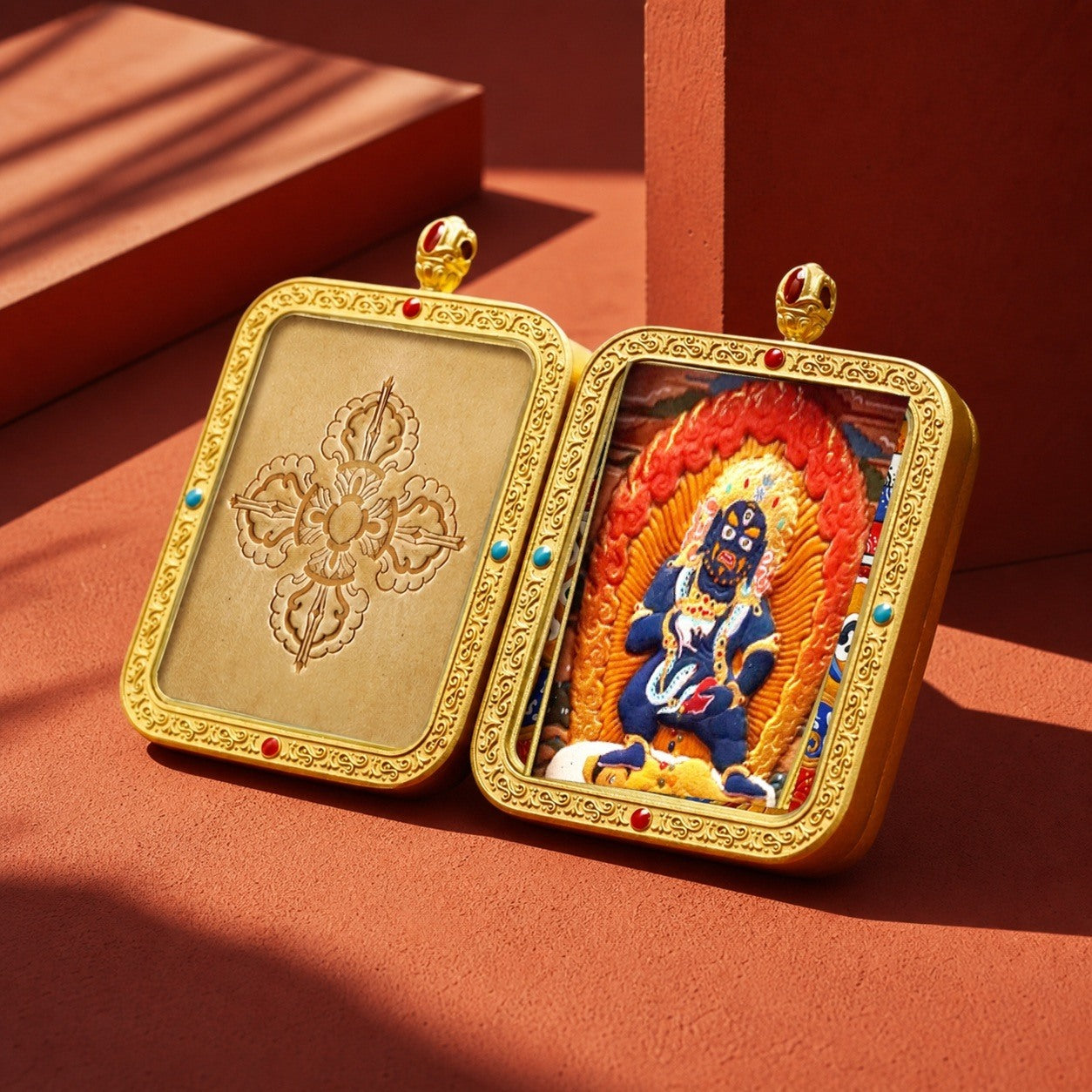 Eastern Luck Thangka pendant EL-PN-044 image 4 of 7