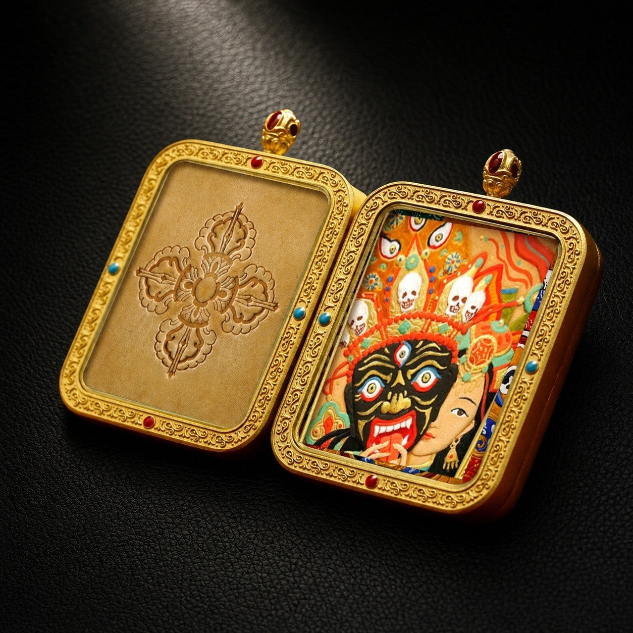 Eastern Luck Thangka pendant EL-PN-045 image 2 of 7