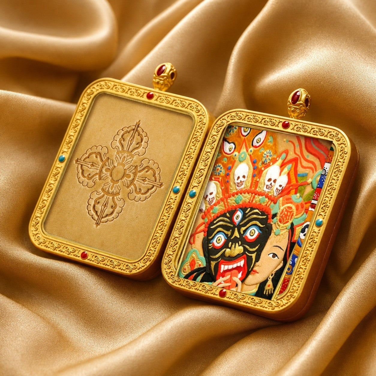 Eastern Luck Thangka pendant EL-PN-045 image 3 of 7