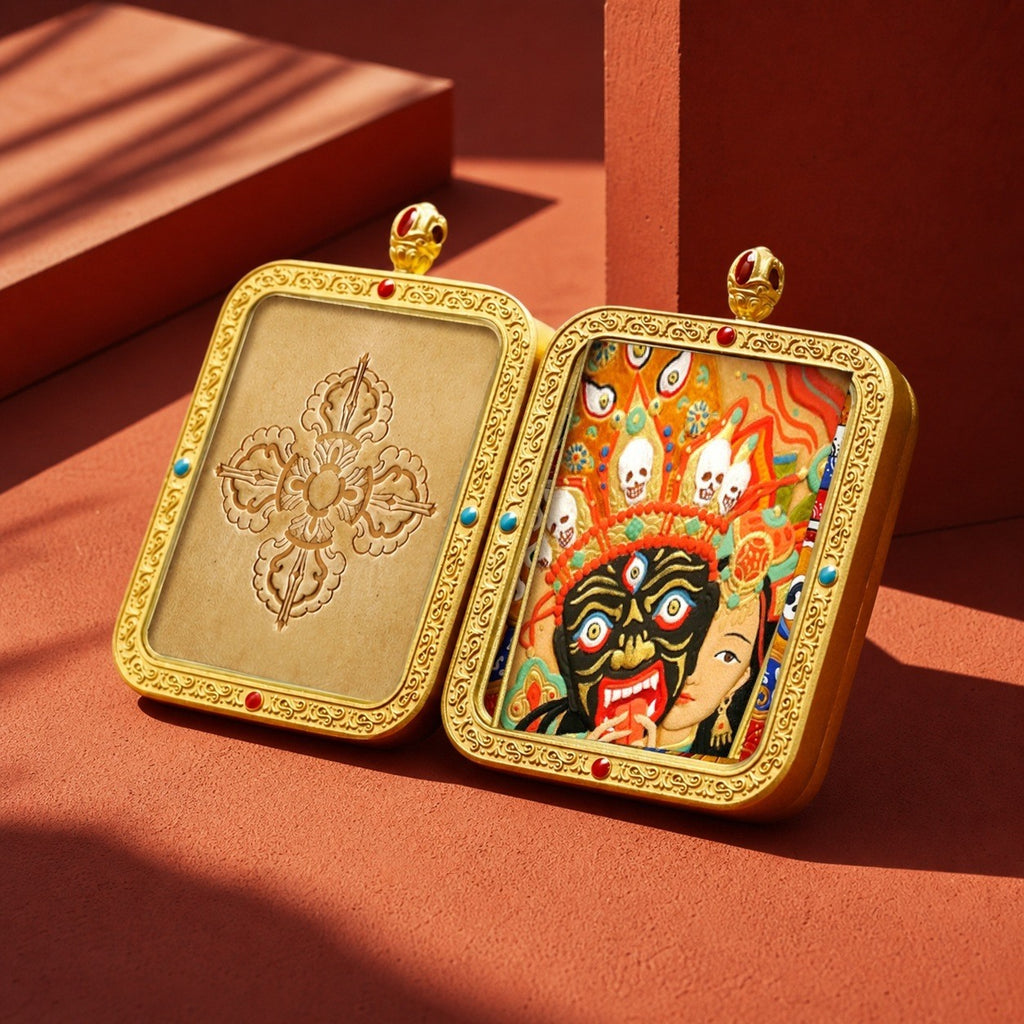 Eastern Luck Thangka pendant EL-PN-045 image 4 of 7