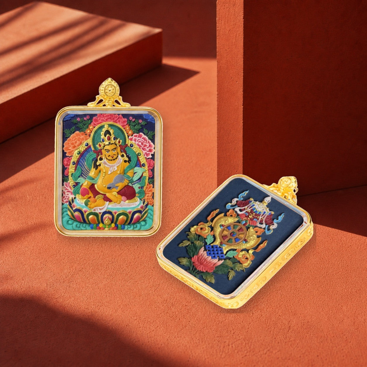 Eastern Luck Thangka pendant EL-PN-046 image 4 of 7