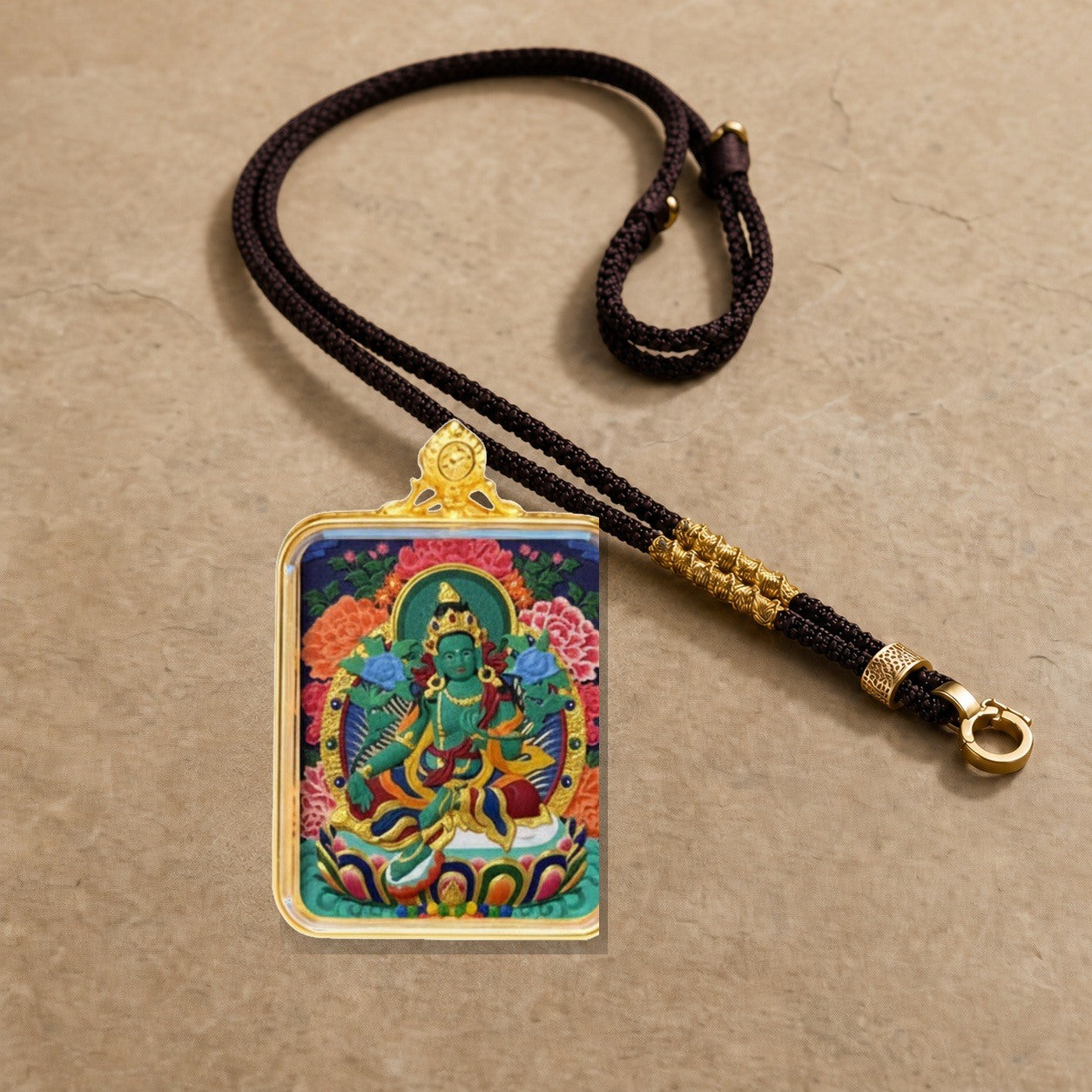 Eastern Luck Thangka pendant EL-PN-047 image 5 of 7
