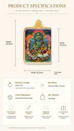 Eastern Luck Thangka pendant EL-PN-047 image 7 of 7