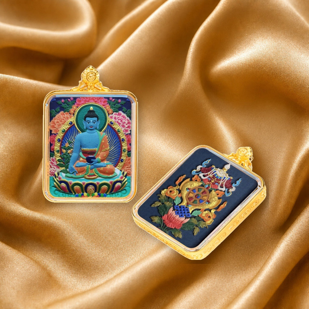 Eastern Luck Thangka pendant EL-PN-049 image 3 of 7