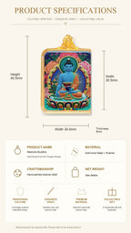 Eastern Luck Thangka pendant EL-PN-049 image 7 of 7