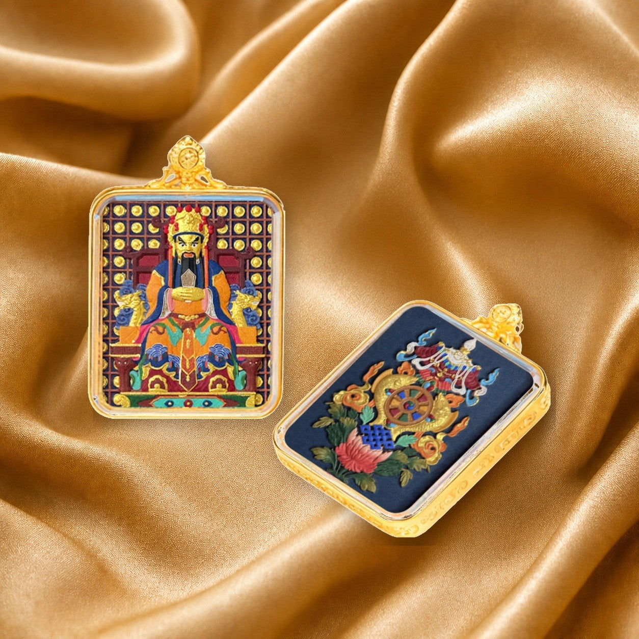 Eastern Luck Thangka pendant EL-PN-050 image 3 of 7