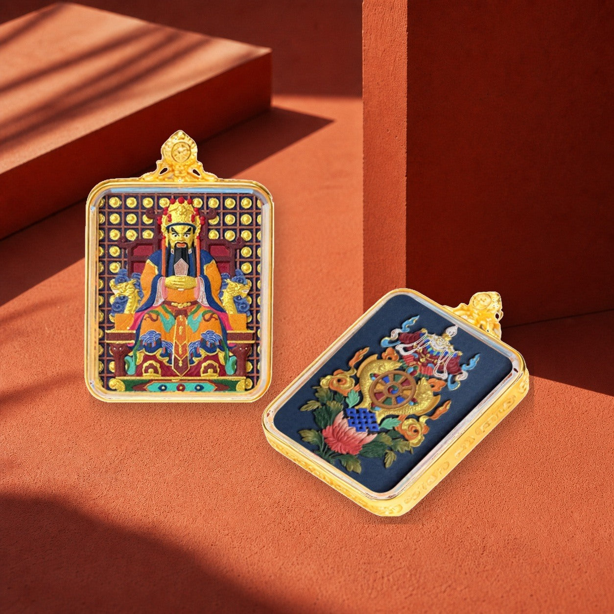 Eastern Luck Thangka pendant EL-PN-050 image 4 of 7