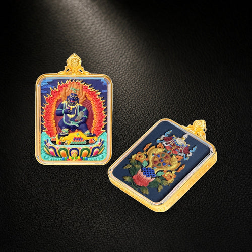 Eastern Luck Thangka pendant EL-PN-051 image 2 of 7
