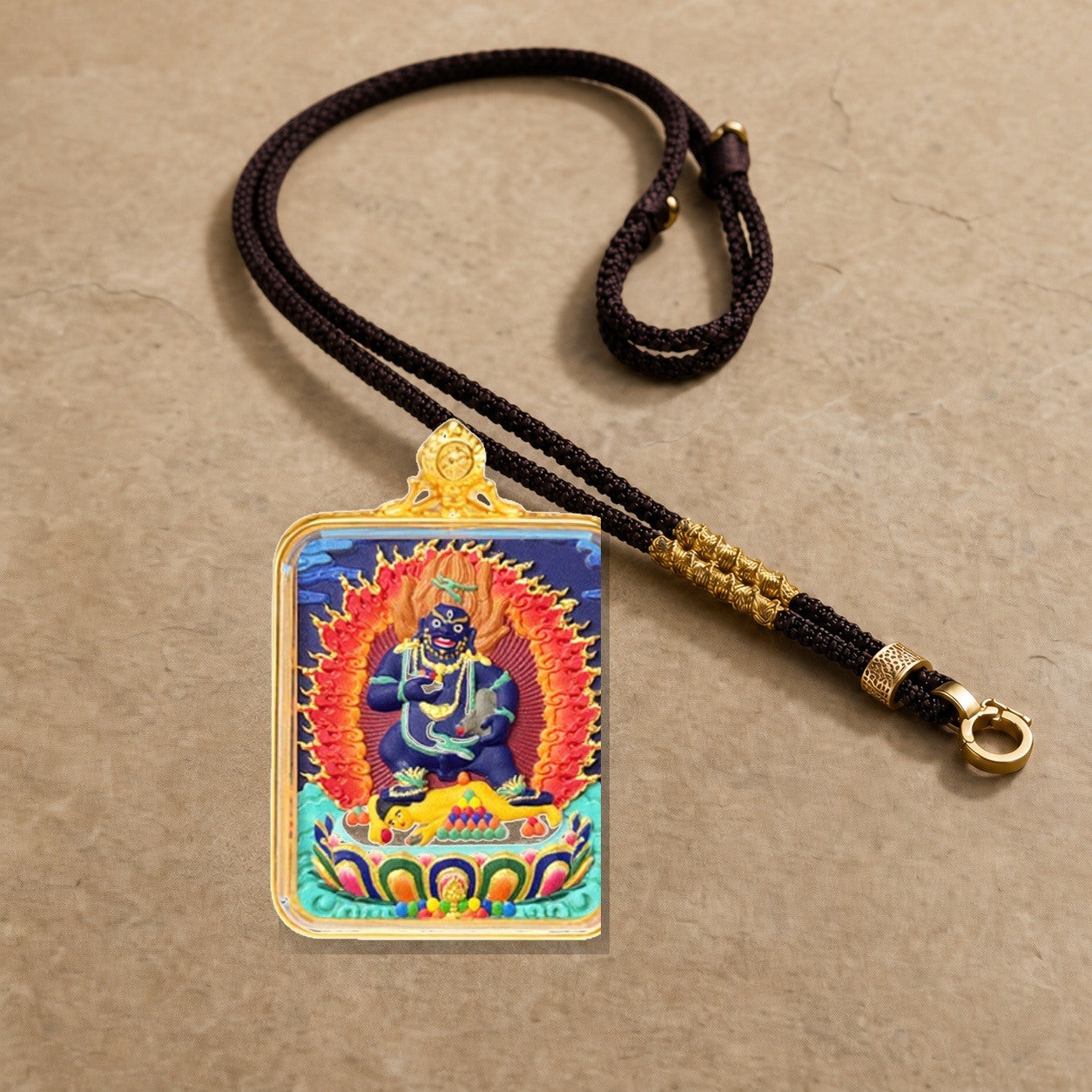 Eastern Luck Thangka pendant EL-PN-051 image 5 of 7