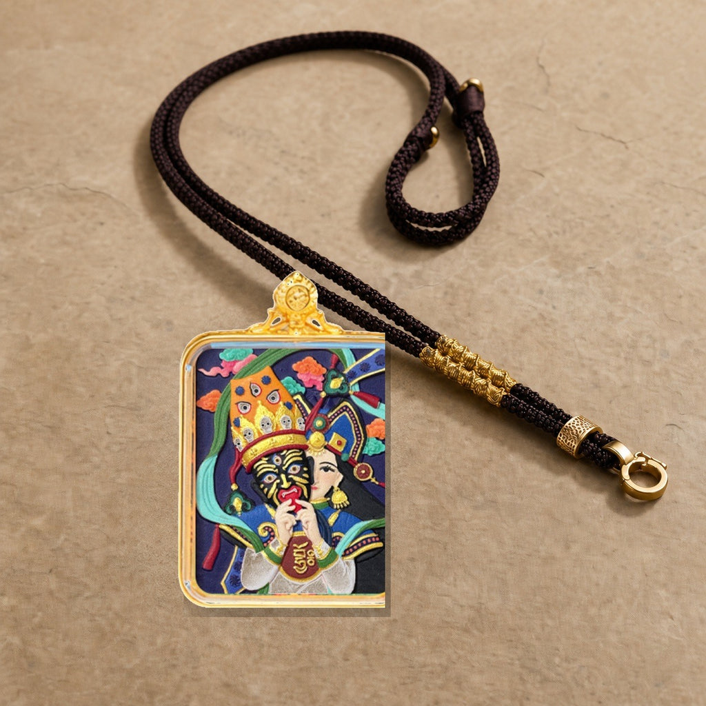 Eastern Luck Thangka pendant EL-PN-053 image 5 of 7