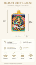 Eastern Luck Thangka pendant EL-PN-055 image 7 of 7