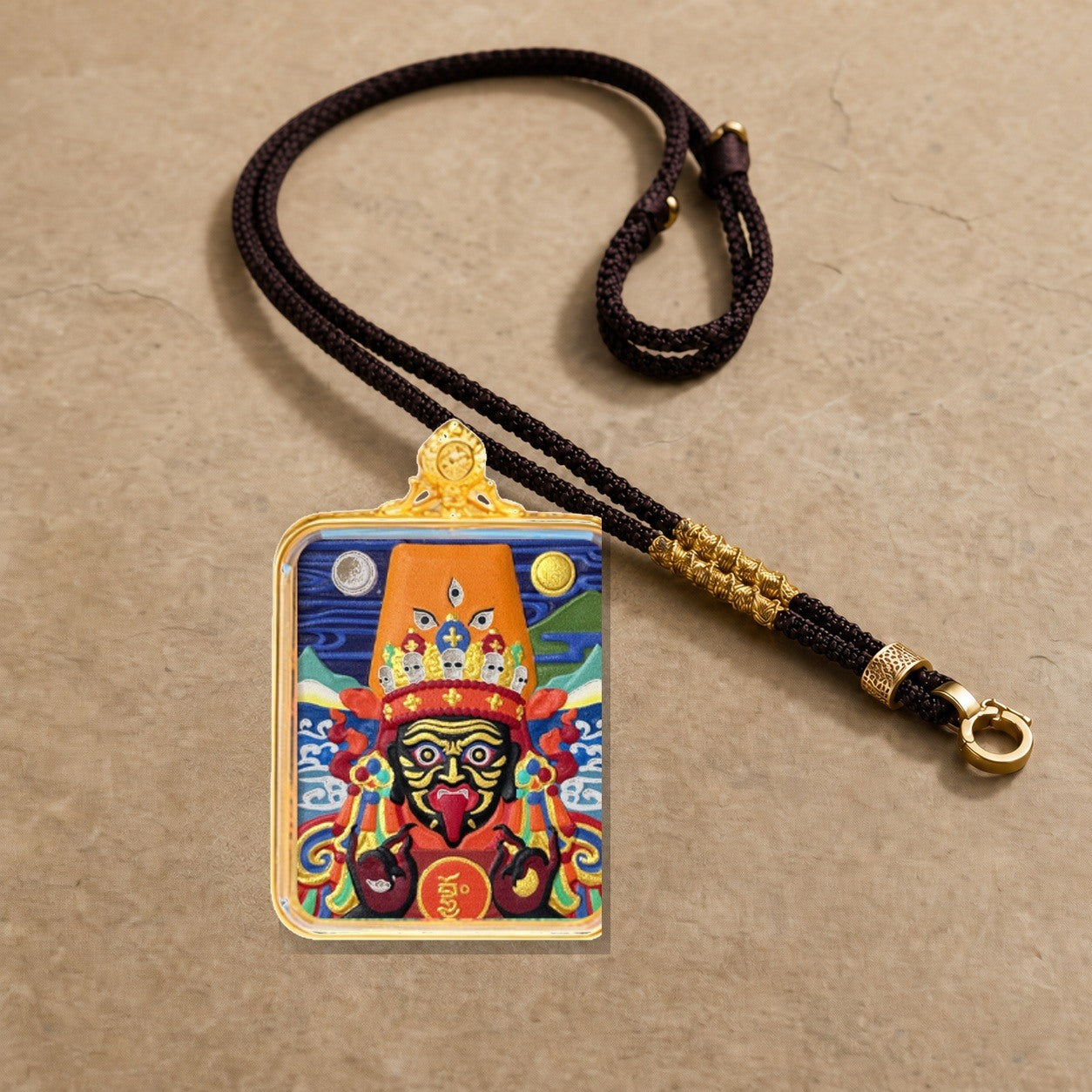 Eastern Luck Thangka pendant EL-PN-056 image 5 of 7