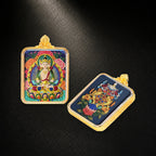 Eastern Luck Thangka pendant EL-PN-057 image 2 of 7