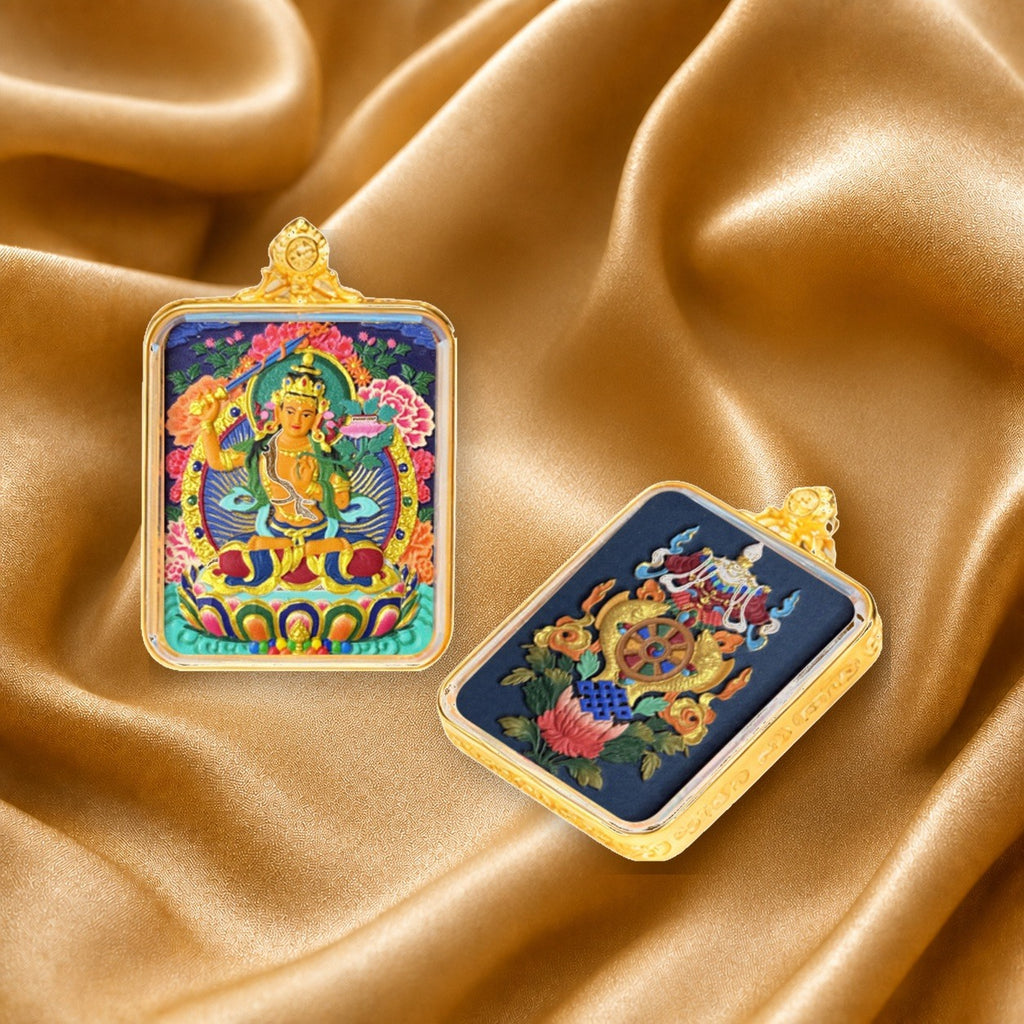 Eastern Luck Thangka pendant EL-PN-058 image 3 of 7