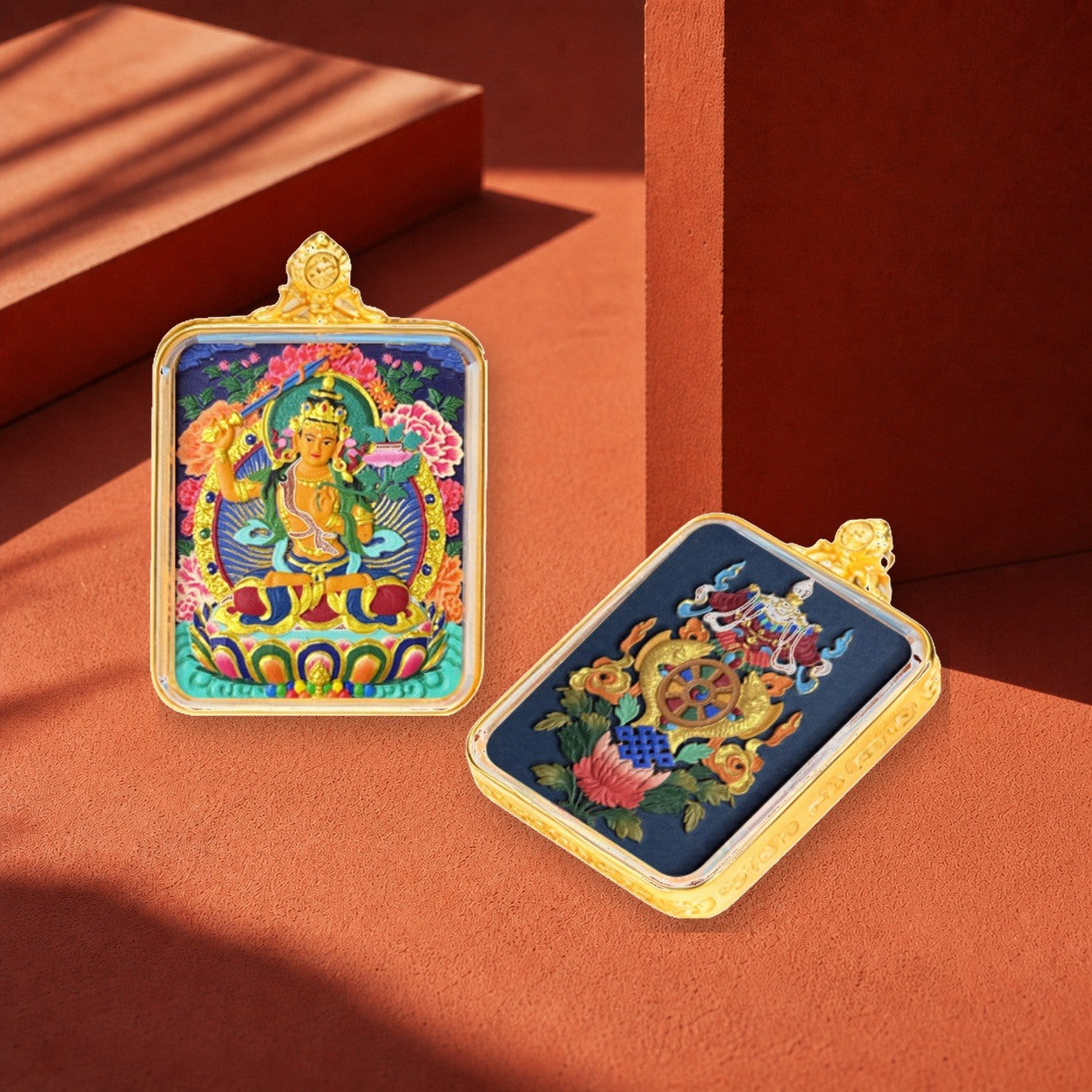 Eastern Luck Thangka pendant EL-PN-058 image 4 of 7