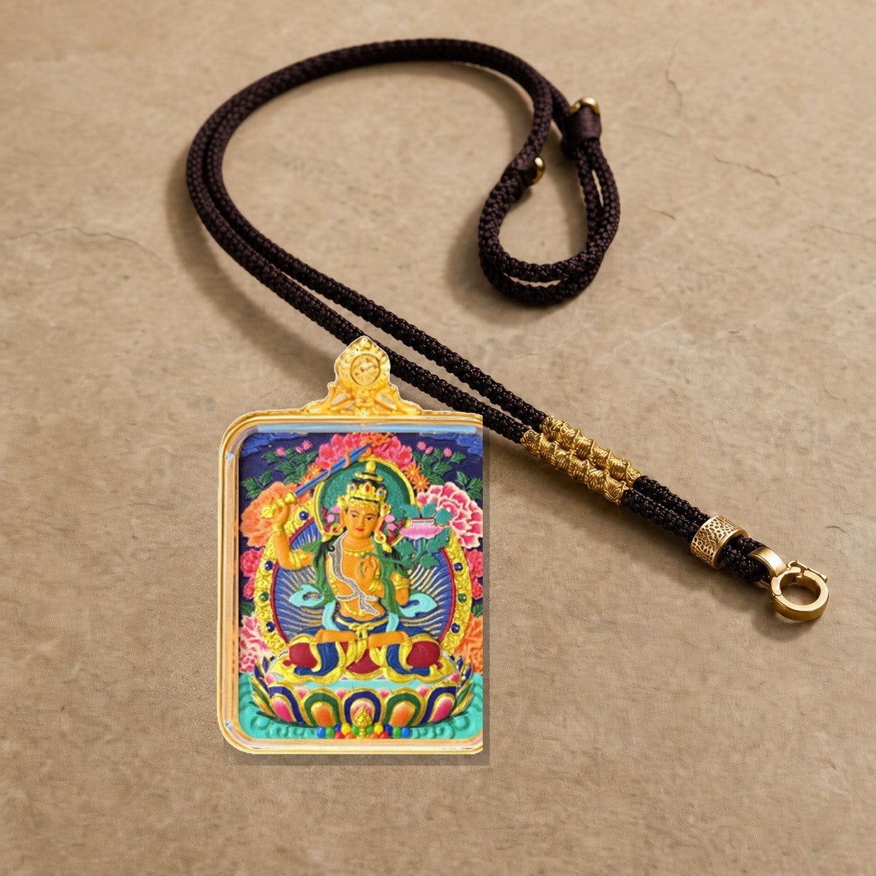 Eastern Luck Thangka pendant EL-PN-058 image 5 of 7