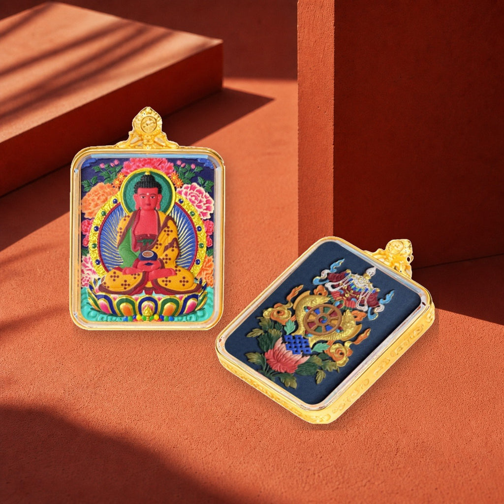 Eastern Luck Thangka pendant EL-PN-059 image 4 of 7