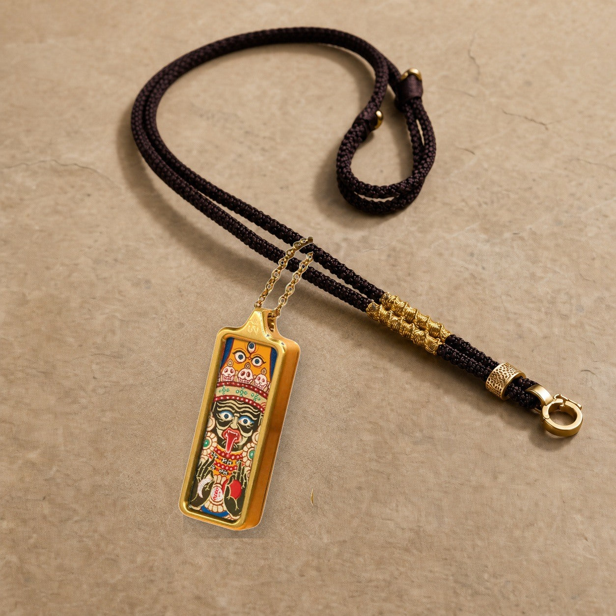 Eastern Luck Thangka pendant EL-PN-060 image 5 of 7