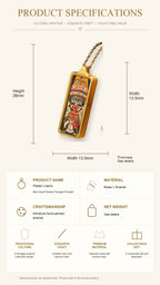 Eastern Luck Thangka pendant EL-PN-060 image 7 of 7