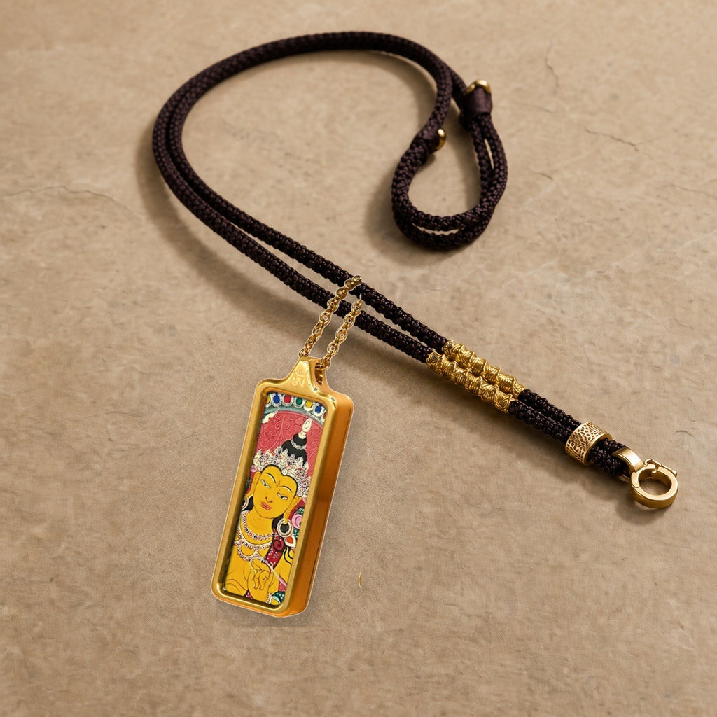 Eastern Luck Thangka pendant EL-PN-061 image 5 of 7