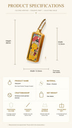 Eastern Luck Thangka pendant EL-PN-061 image 7 of 7