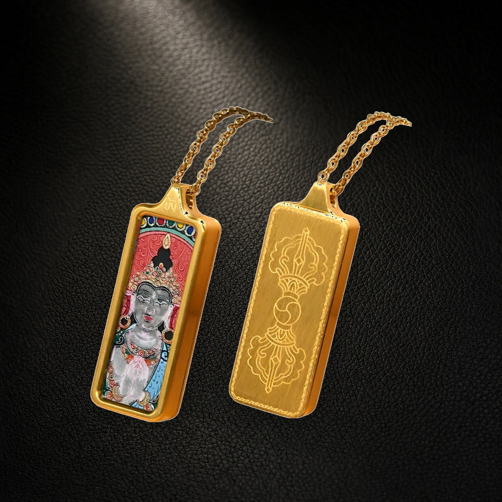 Eastern Luck Thangka pendant EL-PN-062 image 2 of 7