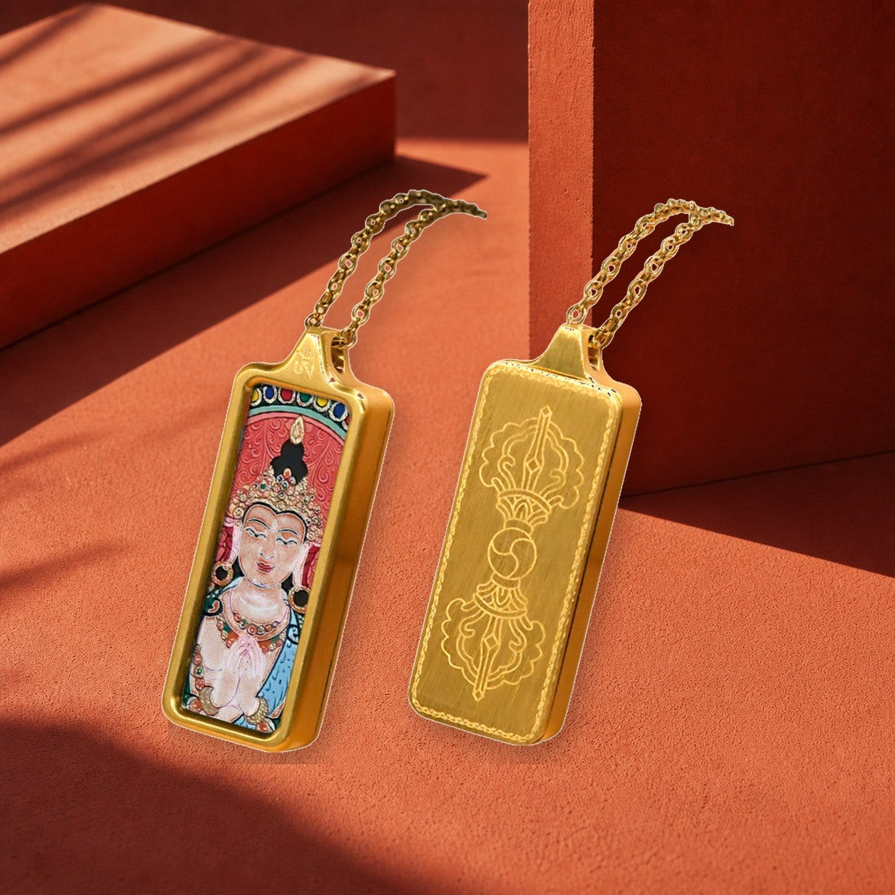 Eastern Luck Thangka pendant EL-PN-062 image 4 of 7