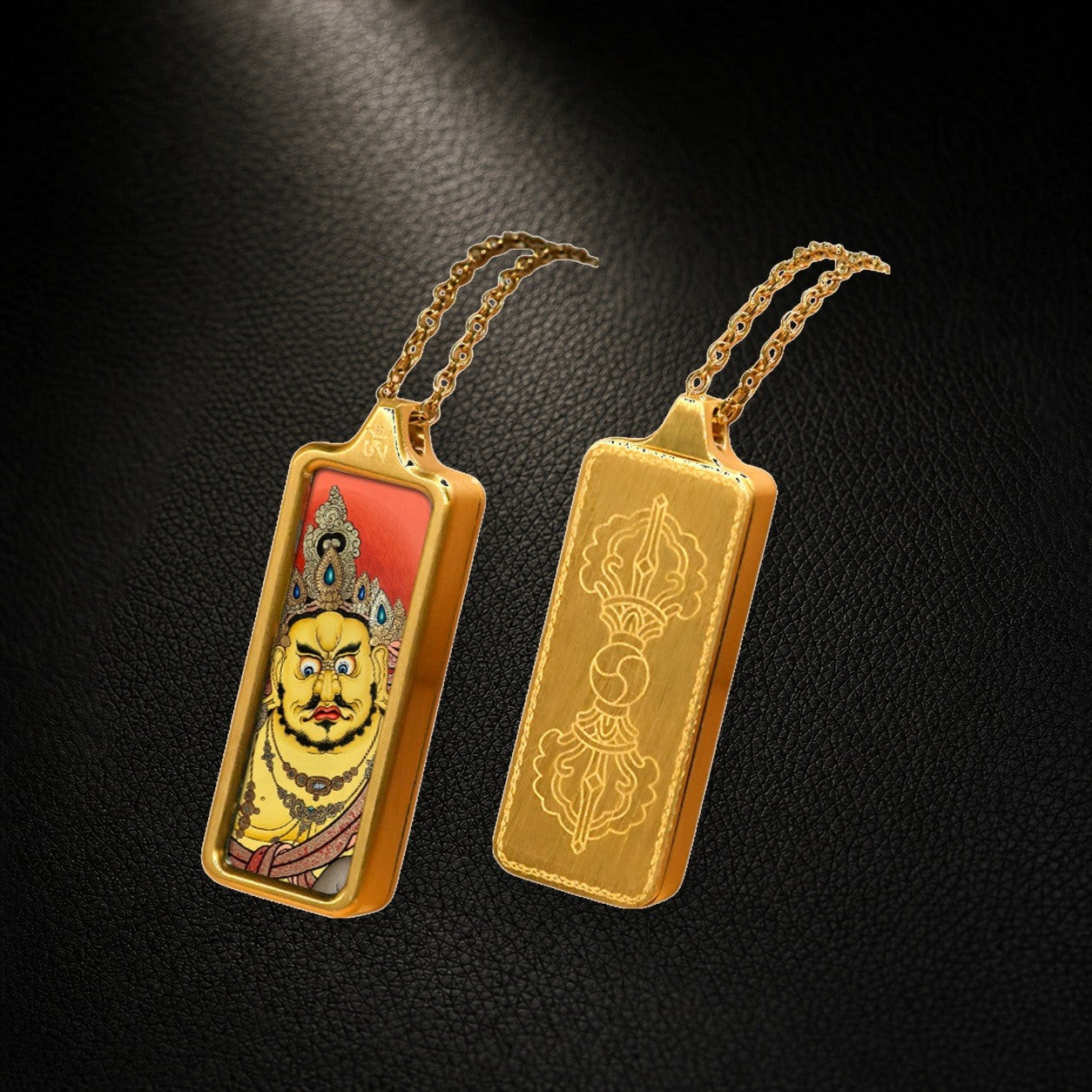 Eastern Luck Thangka pendant EL-PN-064 image 2 of 7
