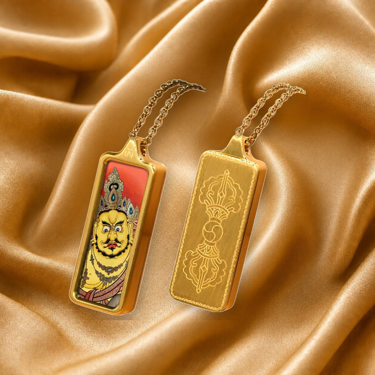 Eastern Luck Thangka pendant EL-PN-064 image 3 of 7