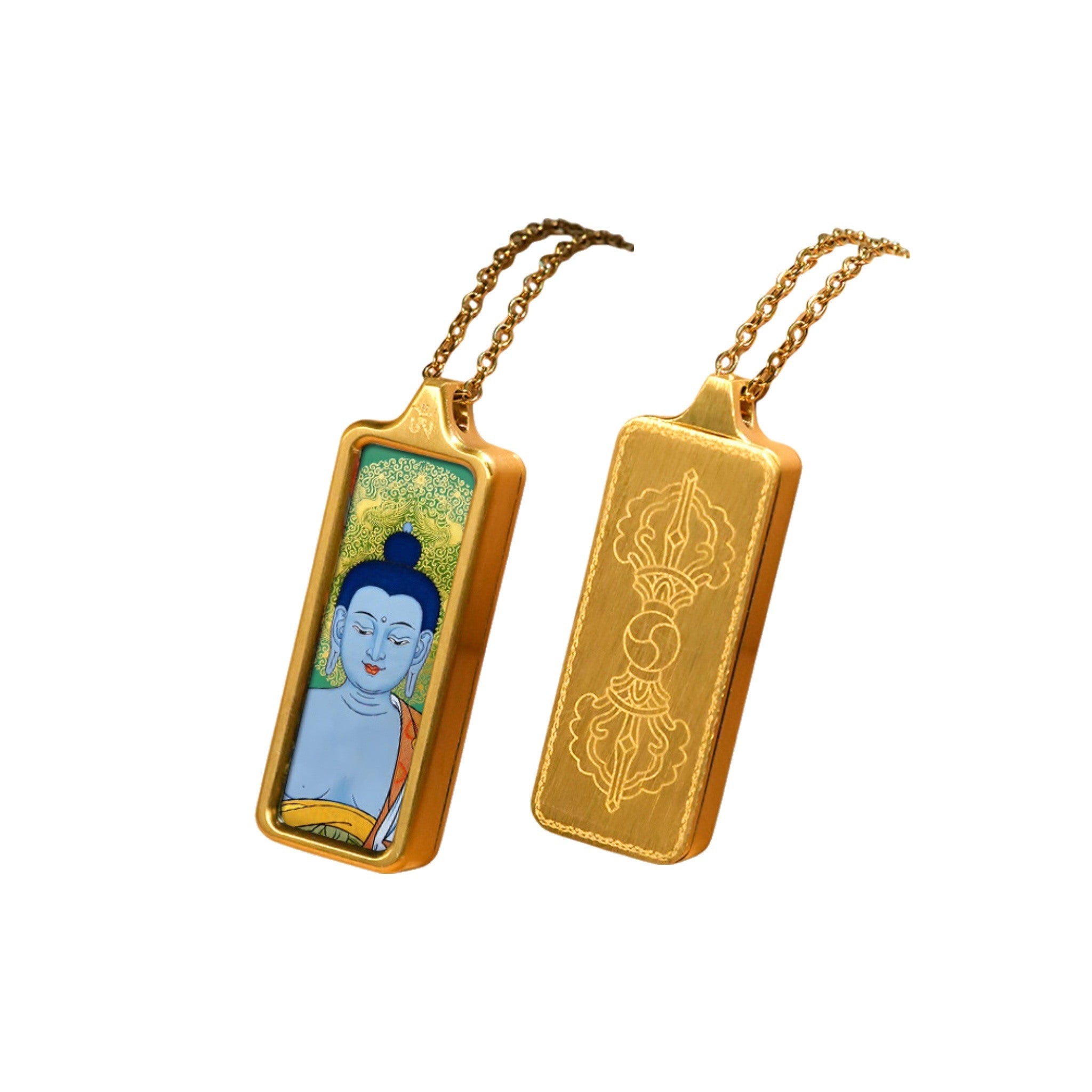 Eastern Luck Thangka pendant EL-PN-065 image 1 of 7