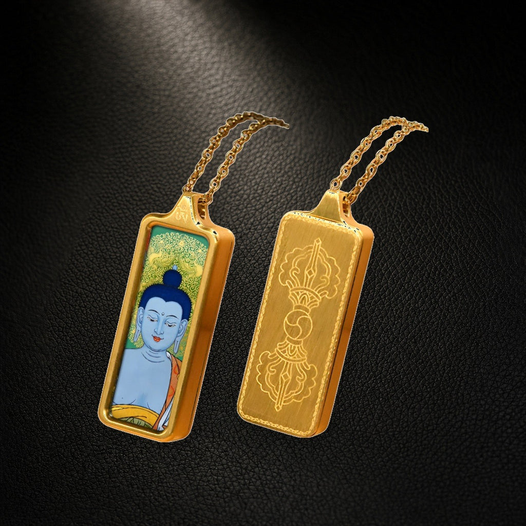 Eastern Luck Thangka pendant EL-PN-065 image 2 of 7